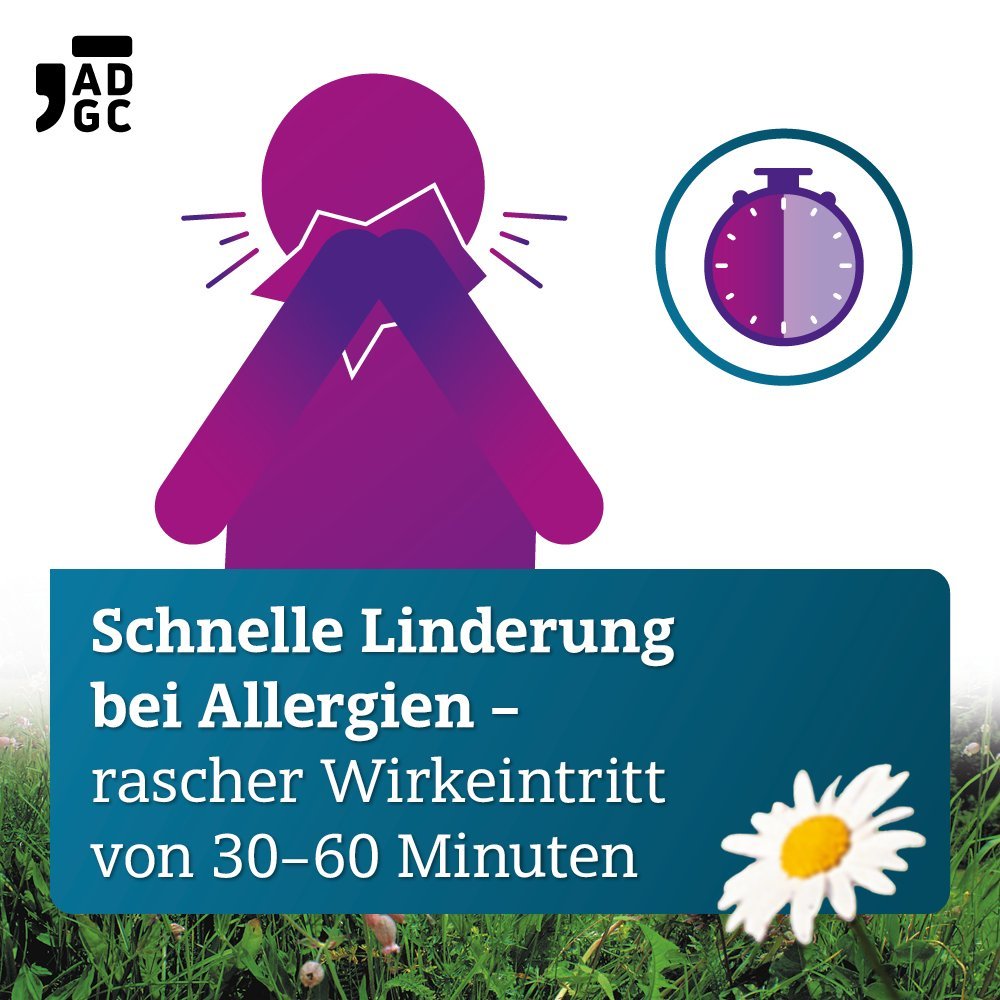 BILASTIN ADGC 20 mg Tabletten bei Allergie