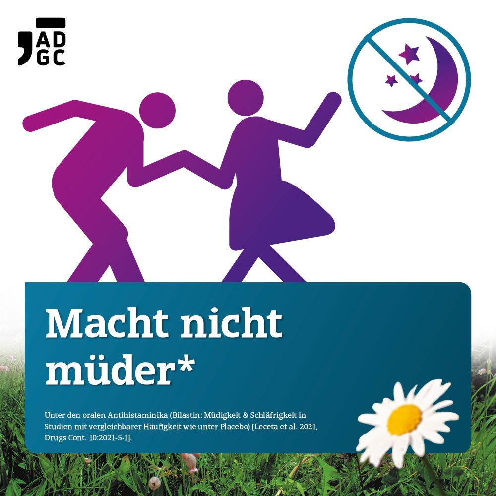 BILASTIN ADGC 20 mg Tabletten bei Allergie