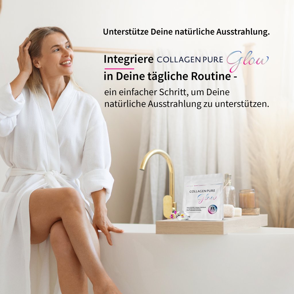 COLLAGEN PURE Glow – 100% reines Kollagen Pulver