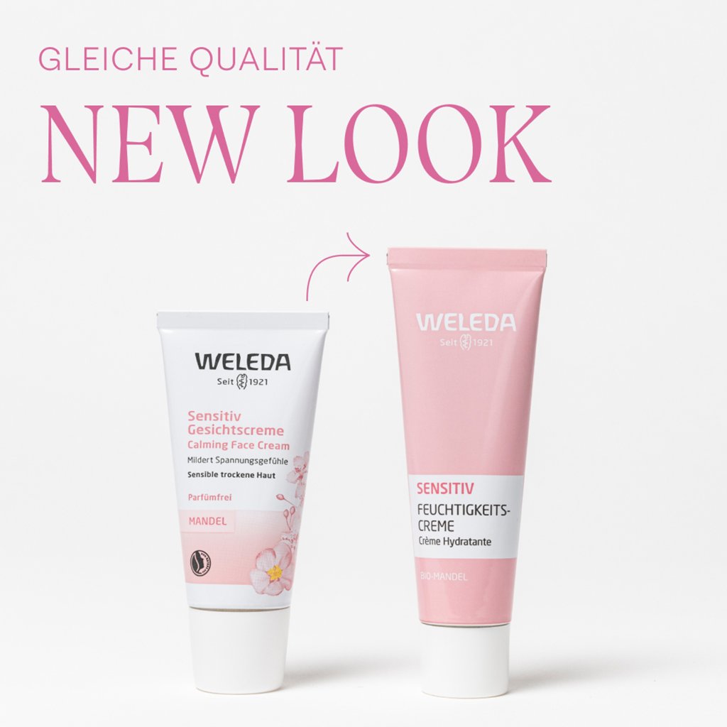 Weleda Sensitiv Feuchtigkeitscreme - Parfümfrei für sensible Haut