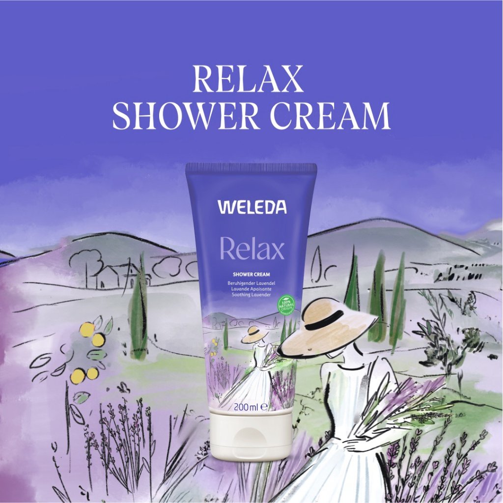 WELEDA Relax Shower Cream Lavendel