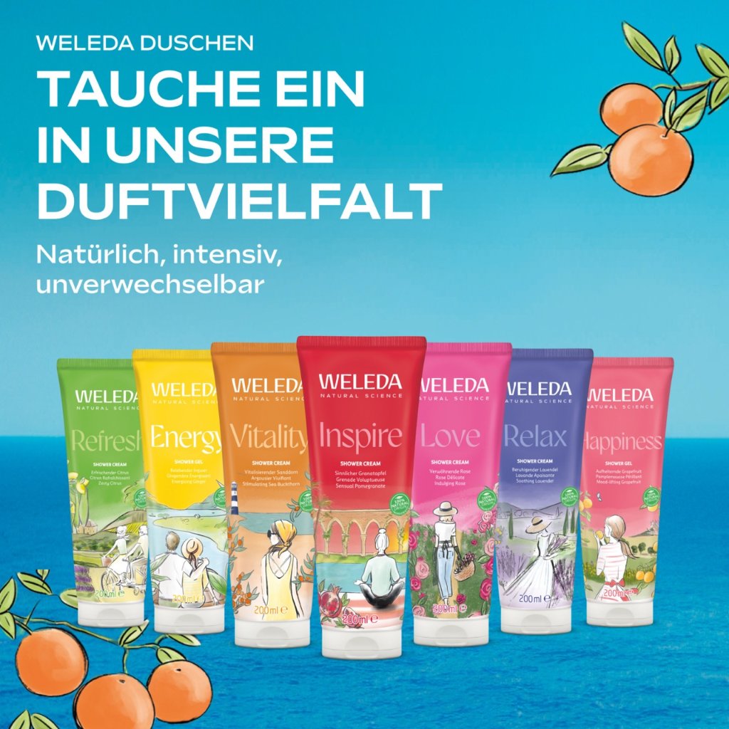 WELEDA Relax Shower Cream Lavendel