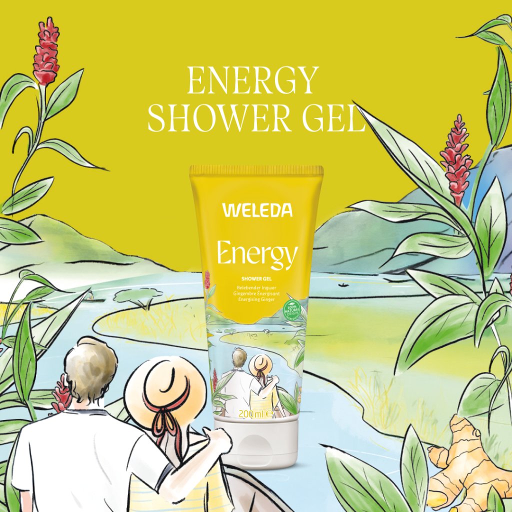 WELEDA Energy Shower Gel Ingwer
