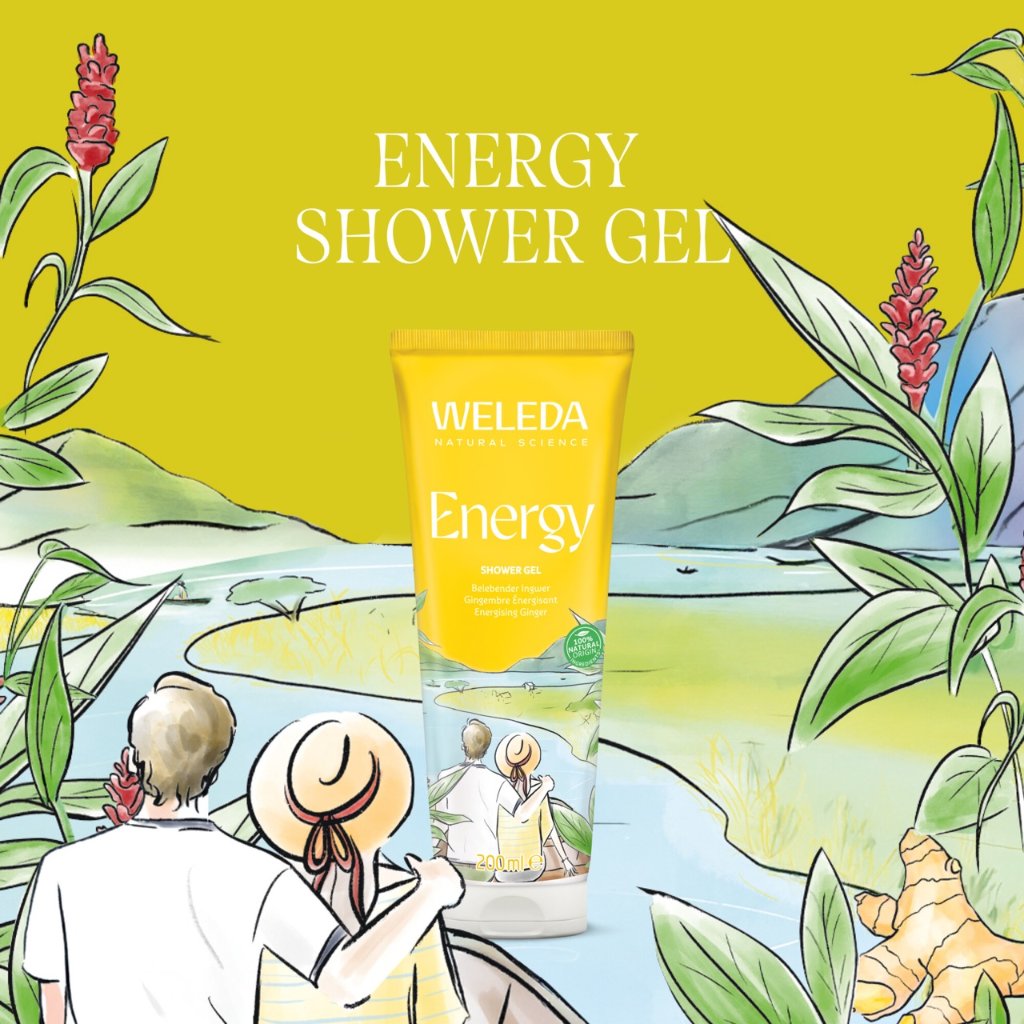 WELEDA Energy Shower Gel Ingwer