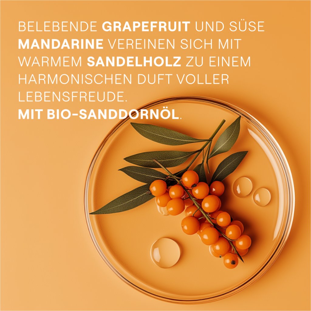 WELEDA Vitality Shower Cream Sanddorn