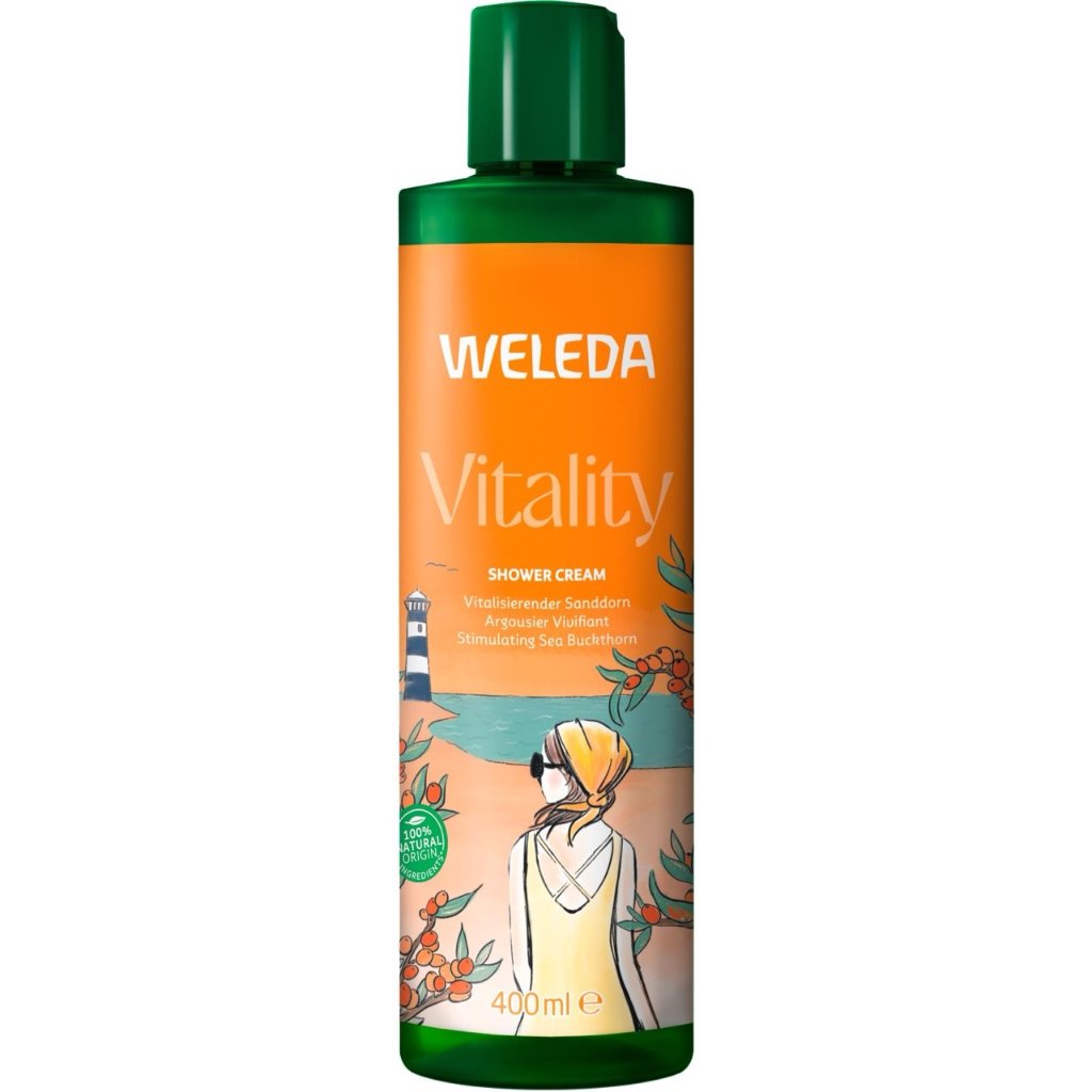WELEDA Vitality Shower Cream Sanddorn