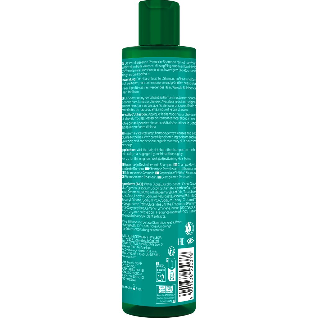 WELEDA Rosmarin Revitalising Shampoo