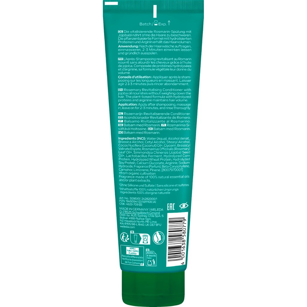 WELEDA Rosmarin Revitalising Conditioner