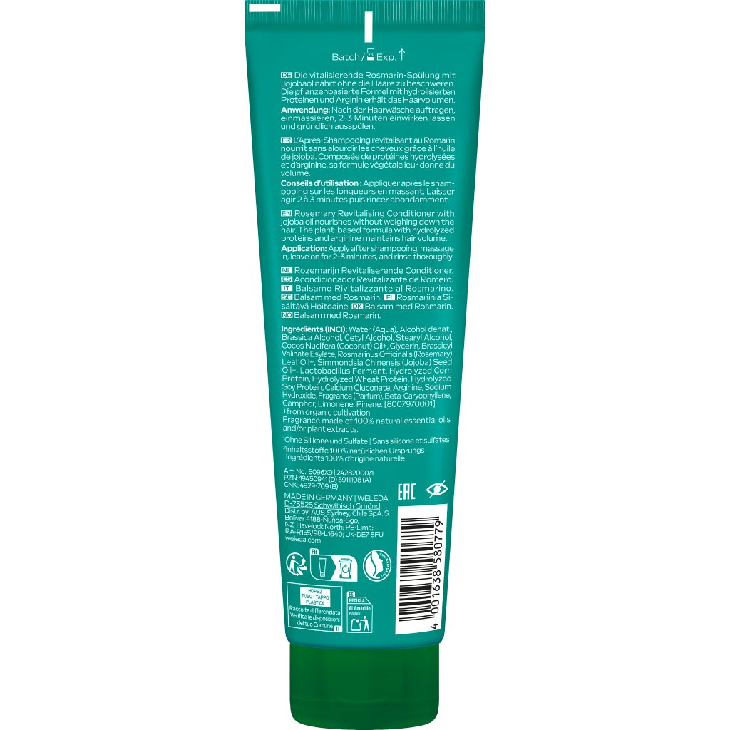 WELEDA Rosmarin Revitalising Conditioner