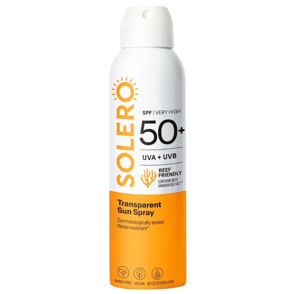 SOLERO Transparent Spray LSF 50+