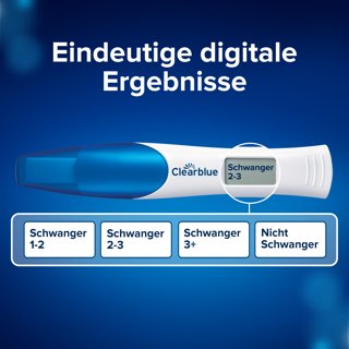 CLEARBLUE Schwangerschaftstest Kombipack Urin