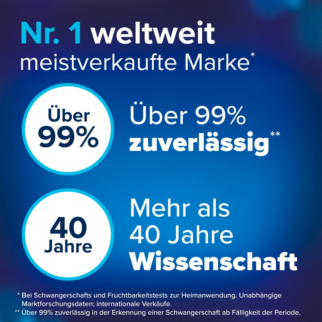 Clearblue Schwangerschaftstest FRÜHE ERKENNUNG und MIT WOCHENBESTIMMUNG Kombipack 2er