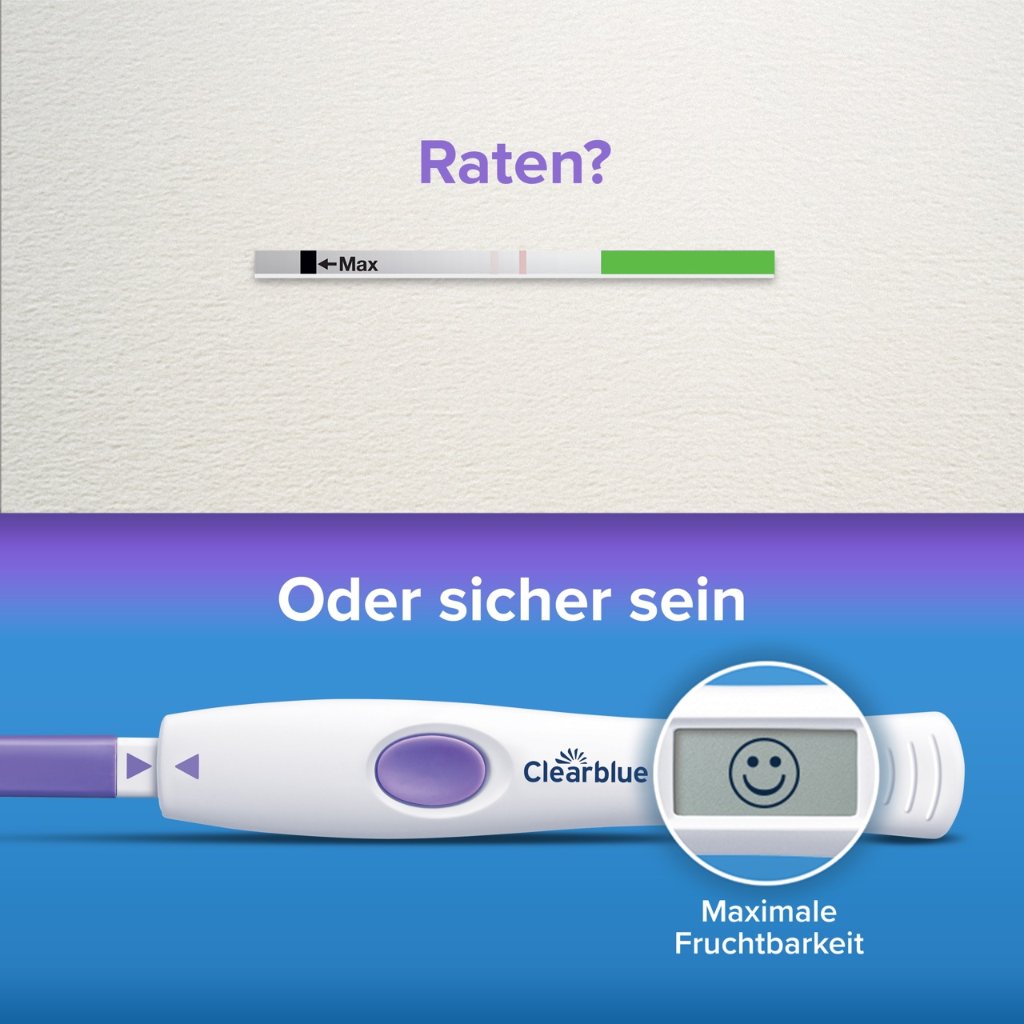 CLEARBLUE Ovulation u.Schwangerschaftstest Kombip.
