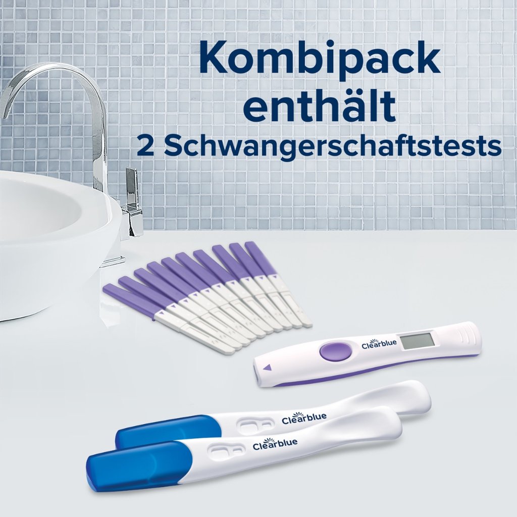 CLEARBLUE Ovulation u.Schwangerschaftstest Kombip.