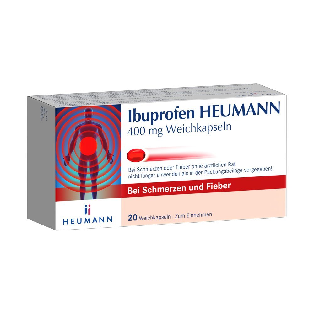IBUPROFEN HEUMANN 400 mg Weichkapseln