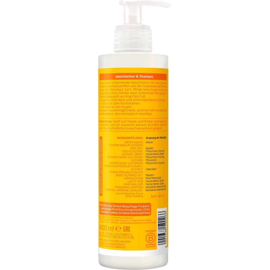 WELEDA Calendula Waschlotion & Shampoo