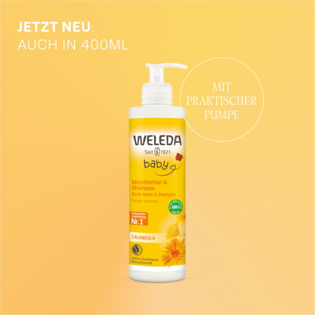 WELEDA Calendula Waschlotion & Shampoo