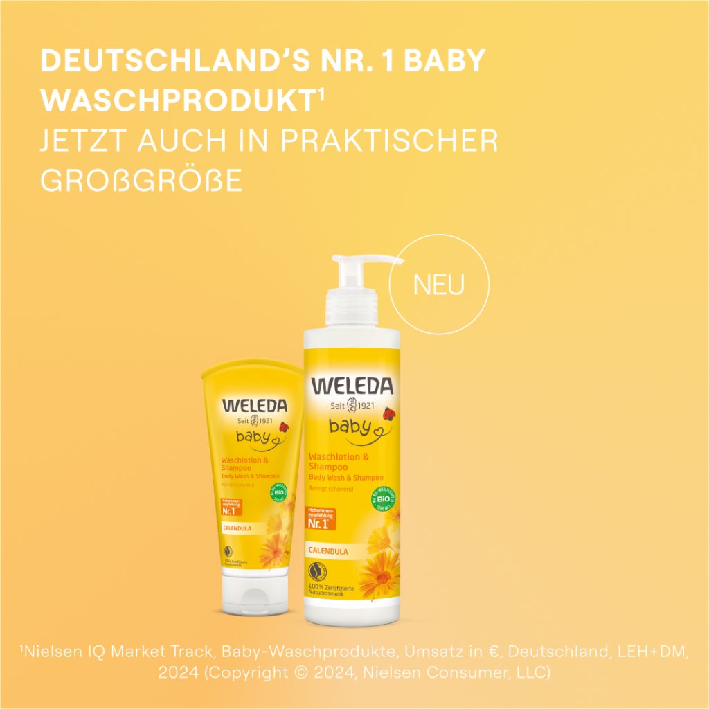 WELEDA Calendula Waschlotion & Shampoo