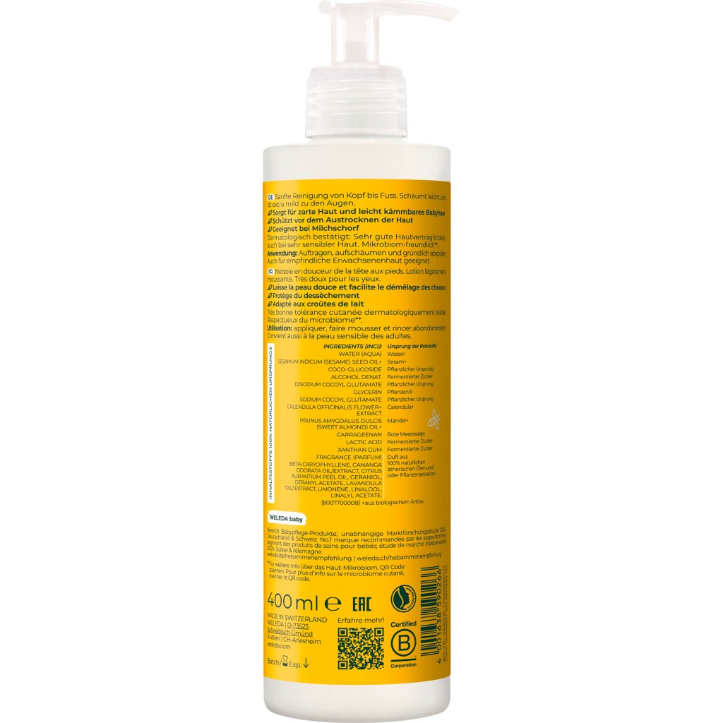 WELEDA Calendula Waschlotion & Shampoo
