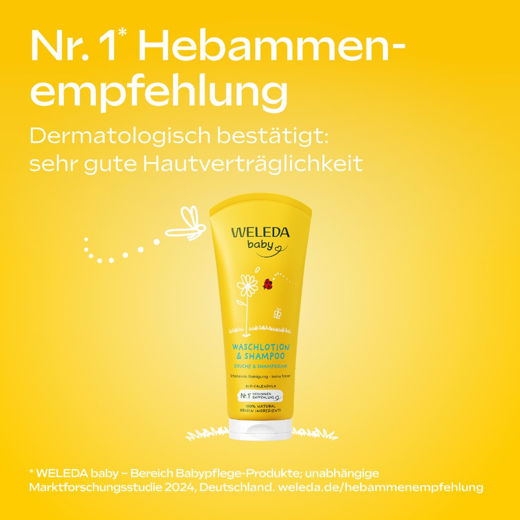 WELEDA Calendula Waschlotion & Shampoo