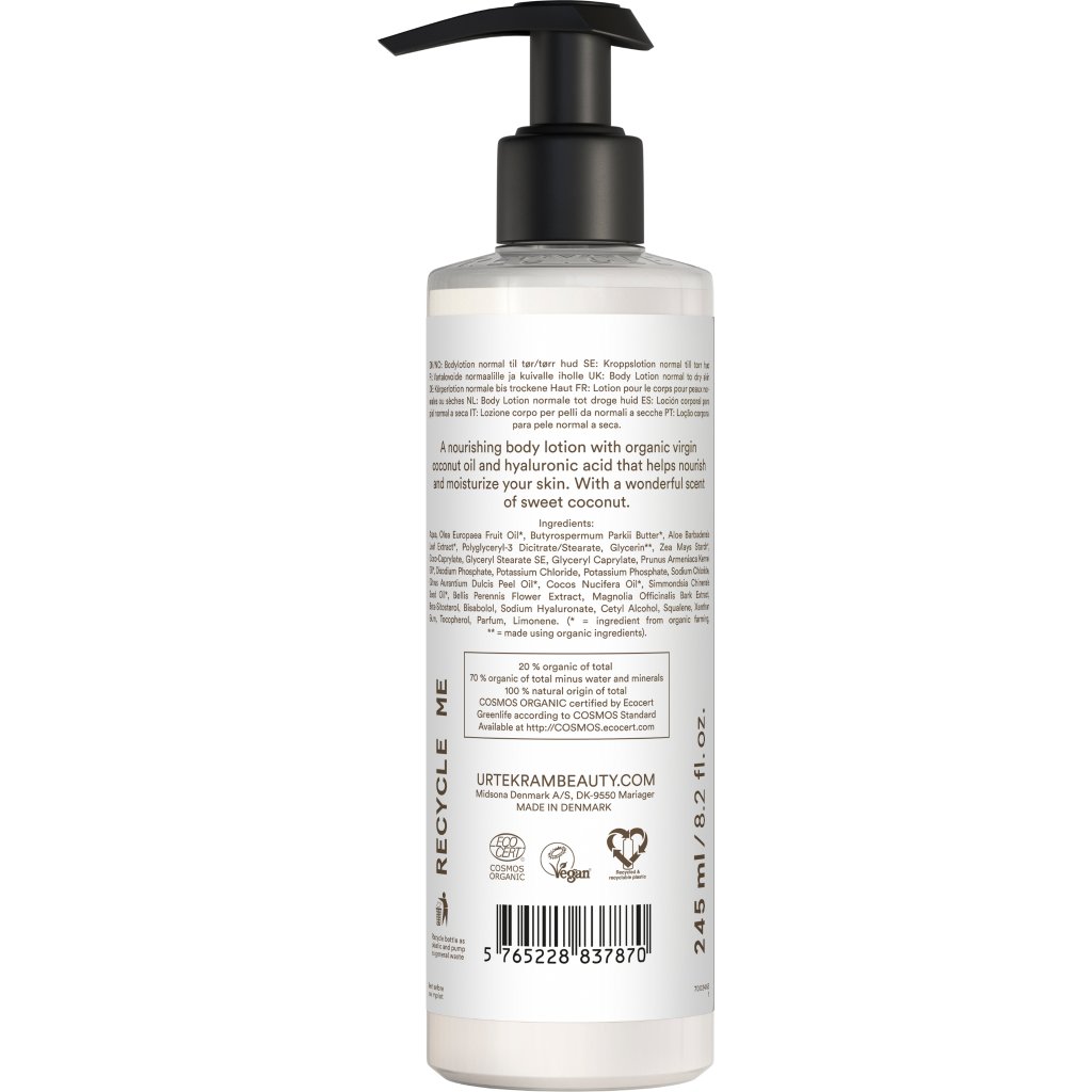 Nährende Körperlotion mit Kokos