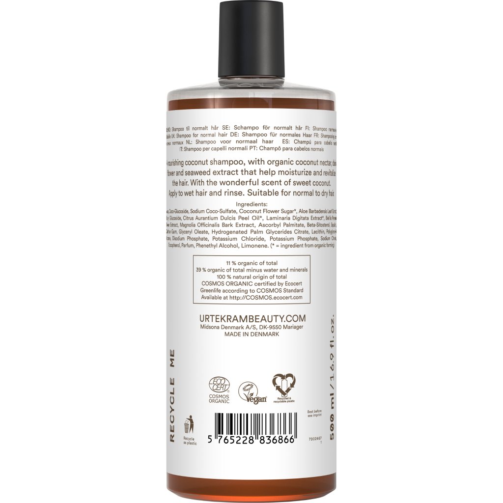Nährendes Shampoo mit Kokos für normales bis trockenes Haar