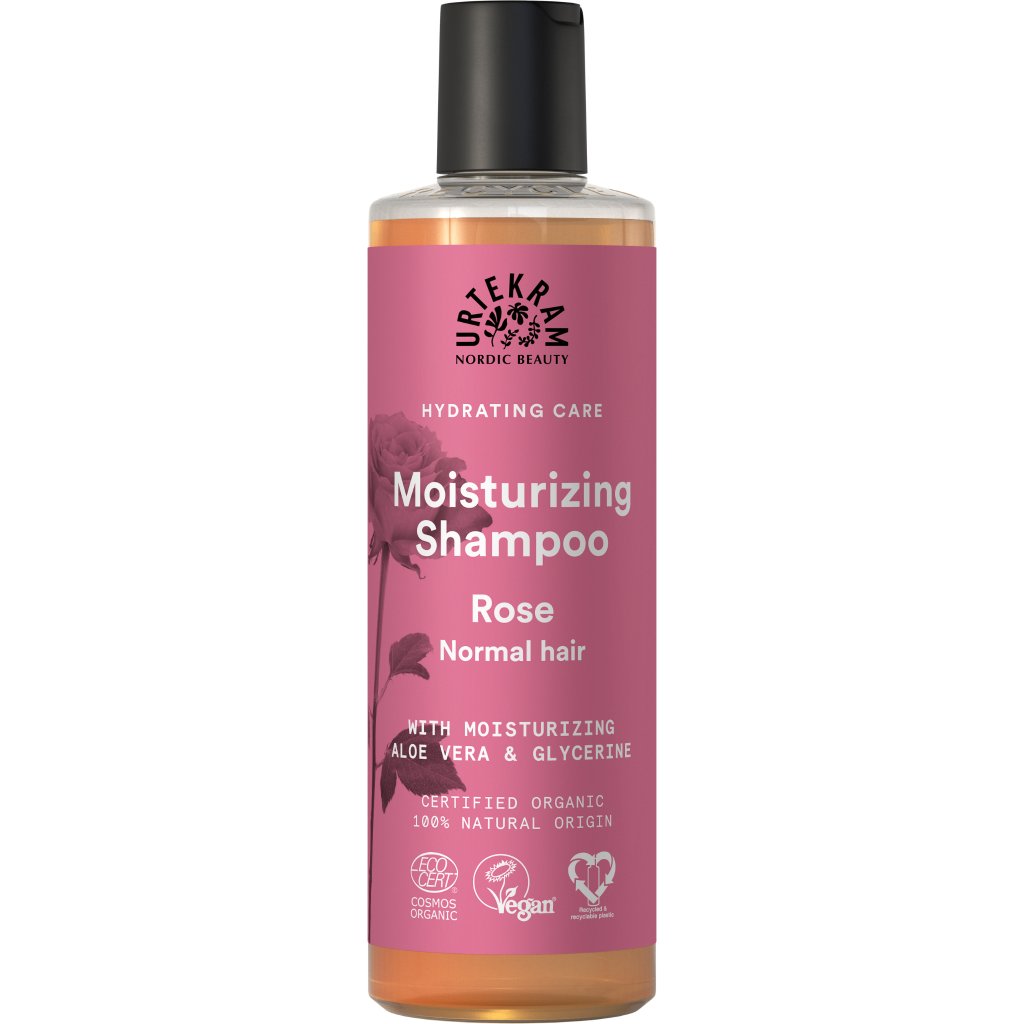 Feuchtigkeitsspendendes Shampoo mit Rose für normales Haar