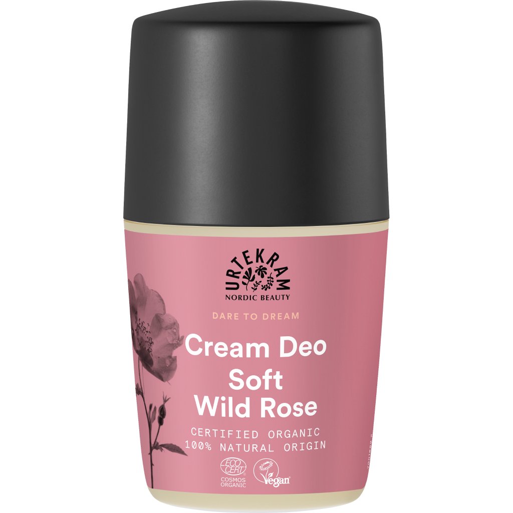 Creme Roll-On Deo mit dem verwöhnenden Duft nach Wildrosen