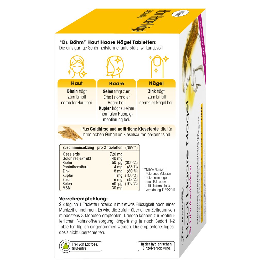DR.BÖHM Haut Haare Nägel Schönheitskur Tabletten