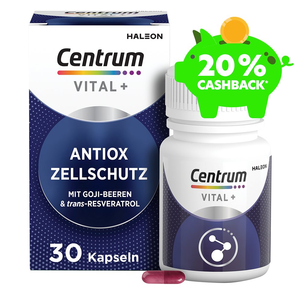 CENTRUM Vital+ Antiox Zellschutz Kapseln