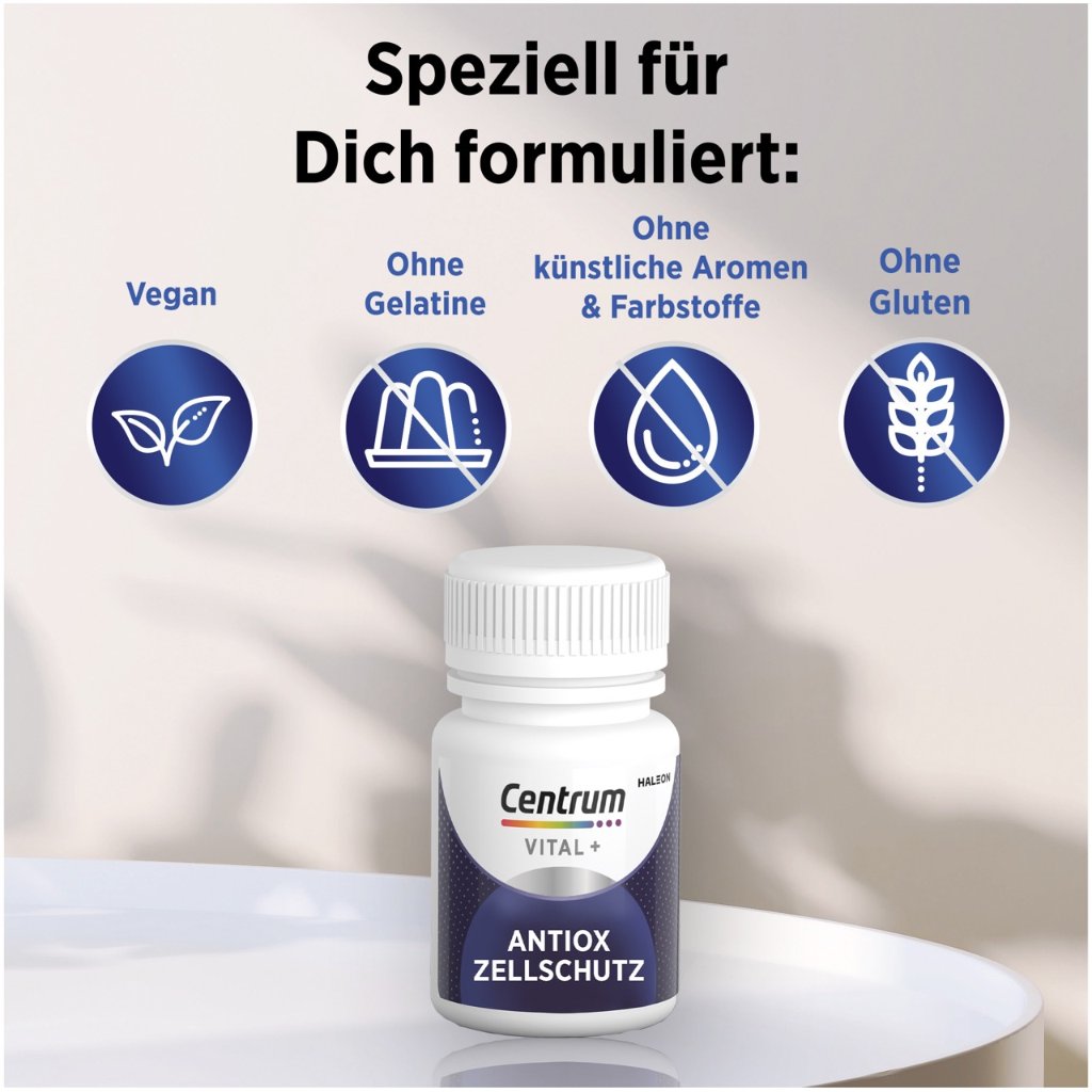 CENTRUM Vital+ Antiox Zellschutz Kapseln