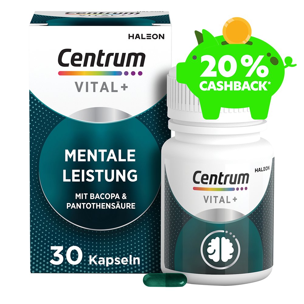 CENTRUM Vital+ Mentale Leistung Kapseln