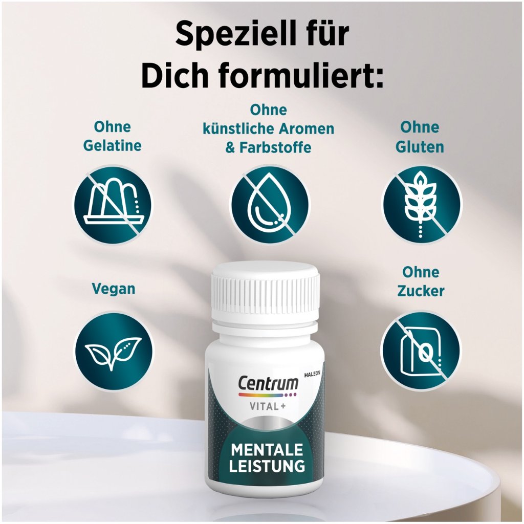 CENTRUM Vital+ Mentale Leistung Kapseln