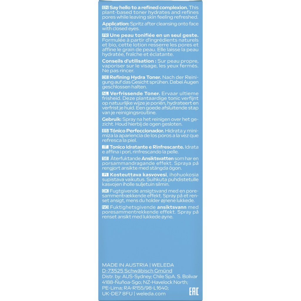 WELEDA Refining Hydra Toner m.Flasche