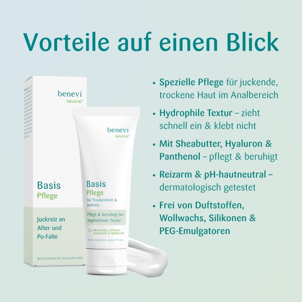 BENEVI Basispflege After Po-Falte & Anal Juckreiz