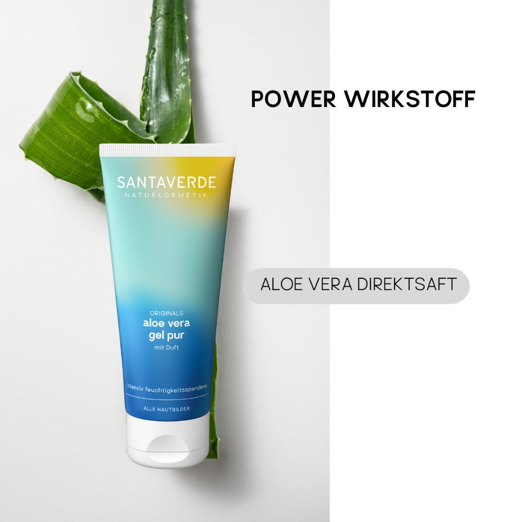 ALOE VERA GEL pur mit Duft