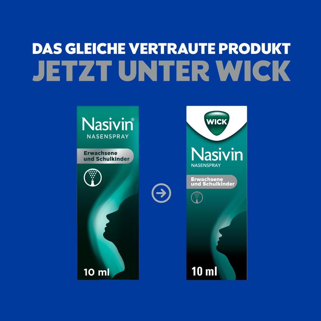 WICK Nasivin Nasenspray oK Erw./Schulkin.0,5 mg/ml