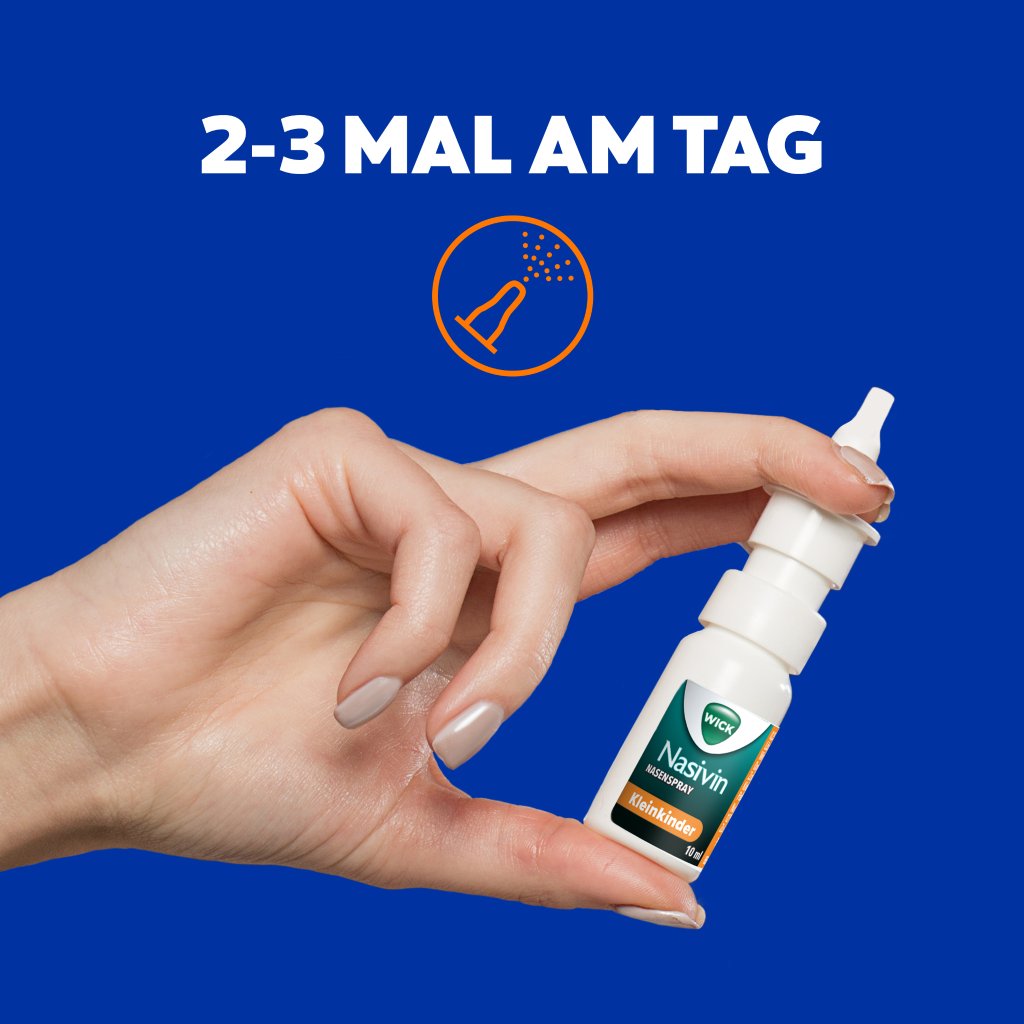 WICK Nasivin Nasenspray oK Kleinkinder 0,25 mg/ml