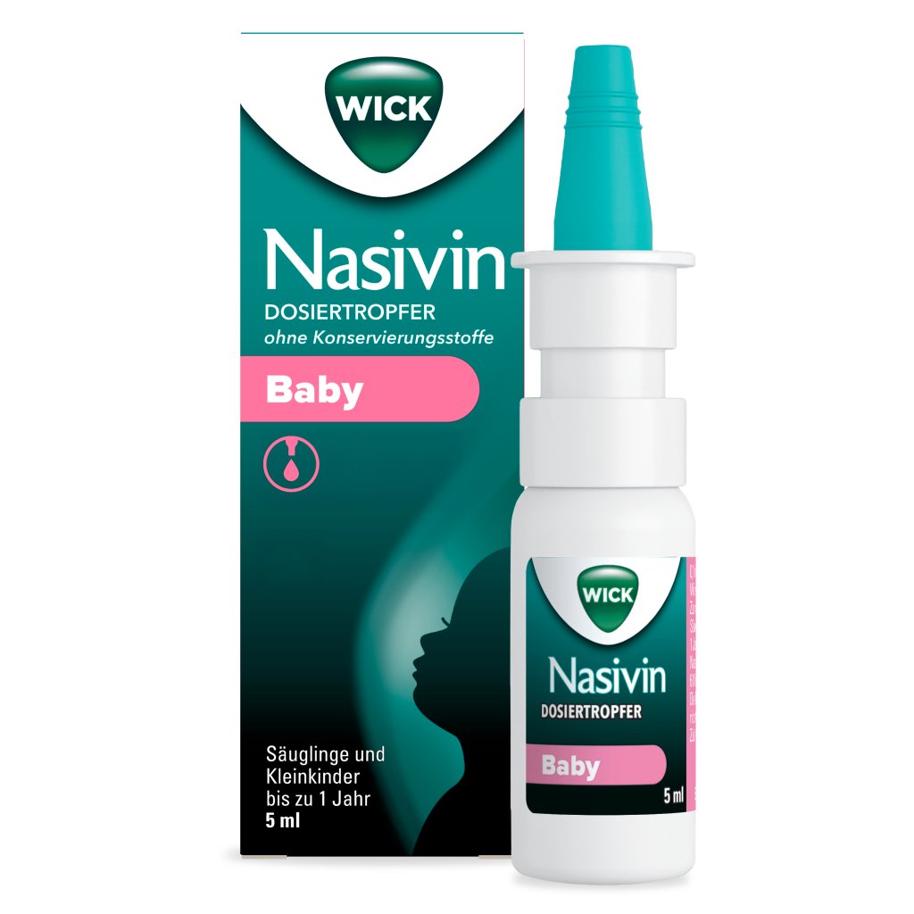 WICK Nasivin Dosiertropfer oK Baby 0,1 mg/ml NTR