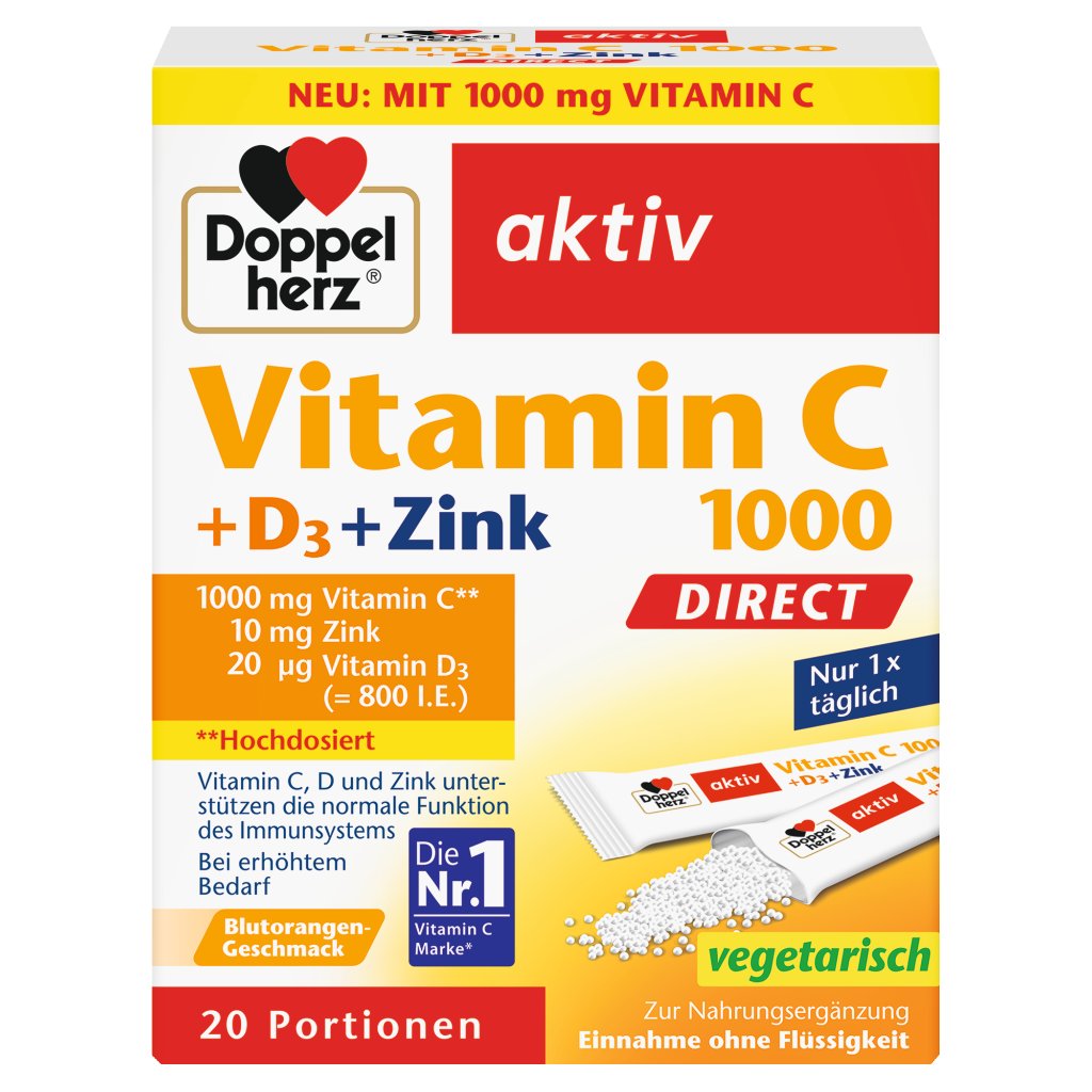 Doppelherz Vitamin C 1000 Direct