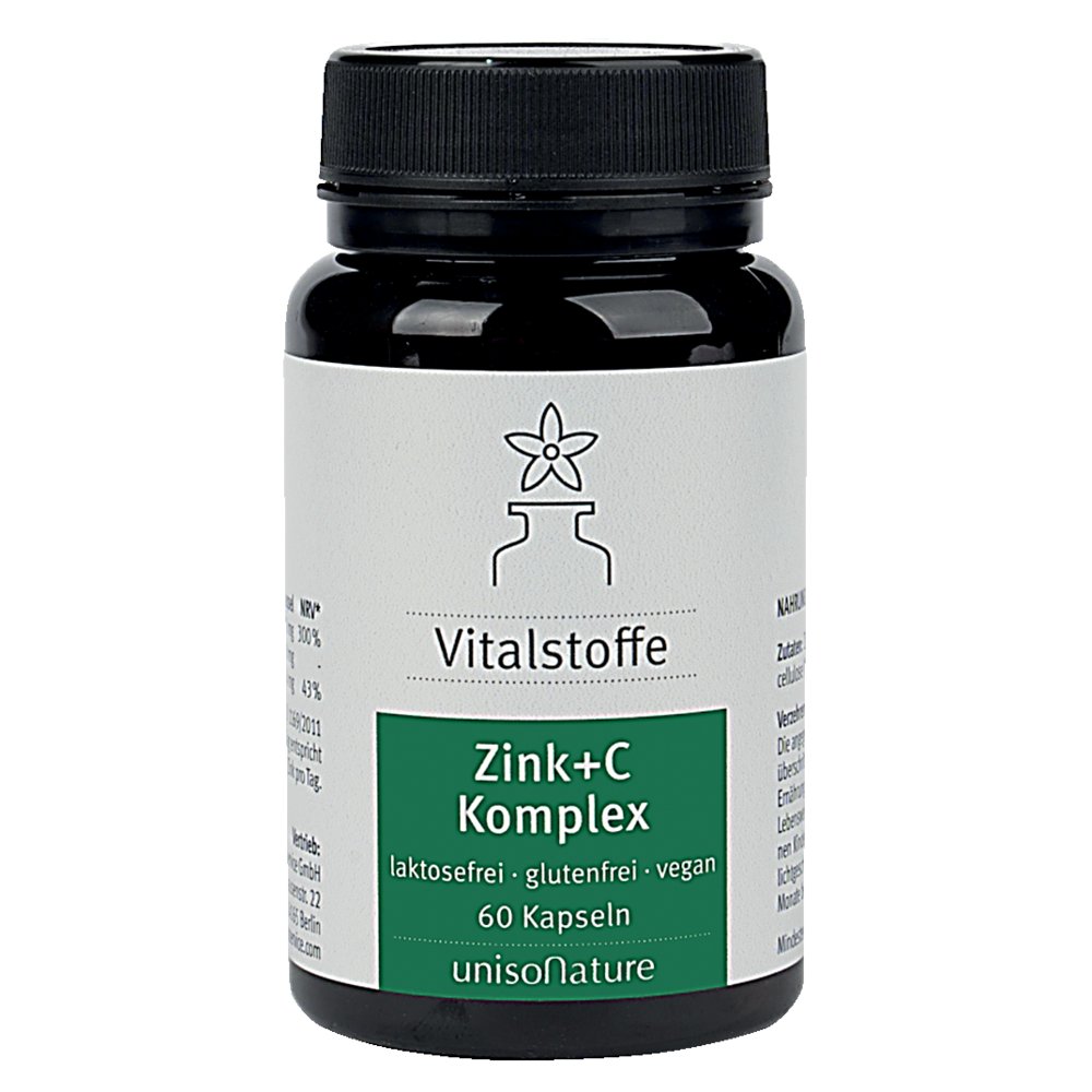 UNISONATURE Zink+C Komplex Kapseln