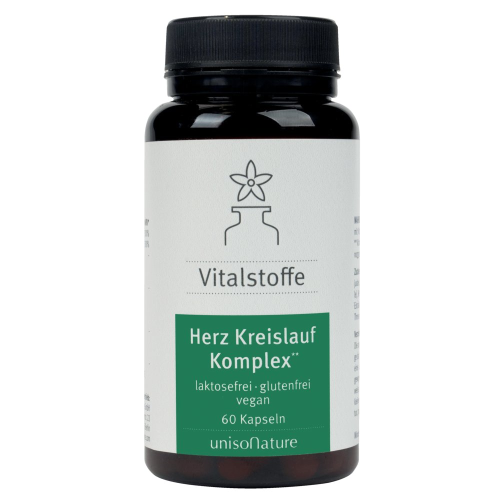 UNISONATURE Herz Kreislauf Komplex Kapseln
