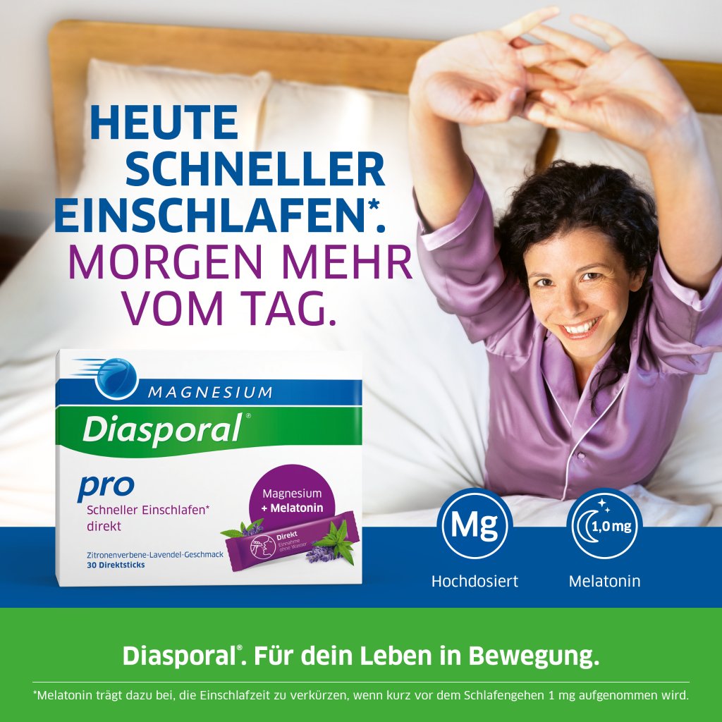 Magnesium Diasporal® Pro Einschlafen* und Erholen** direkt