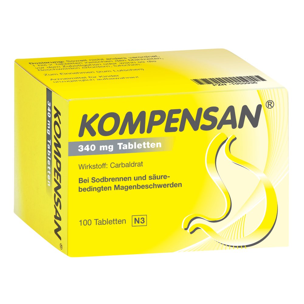 KOMPENSAN Tabletten 340 mg