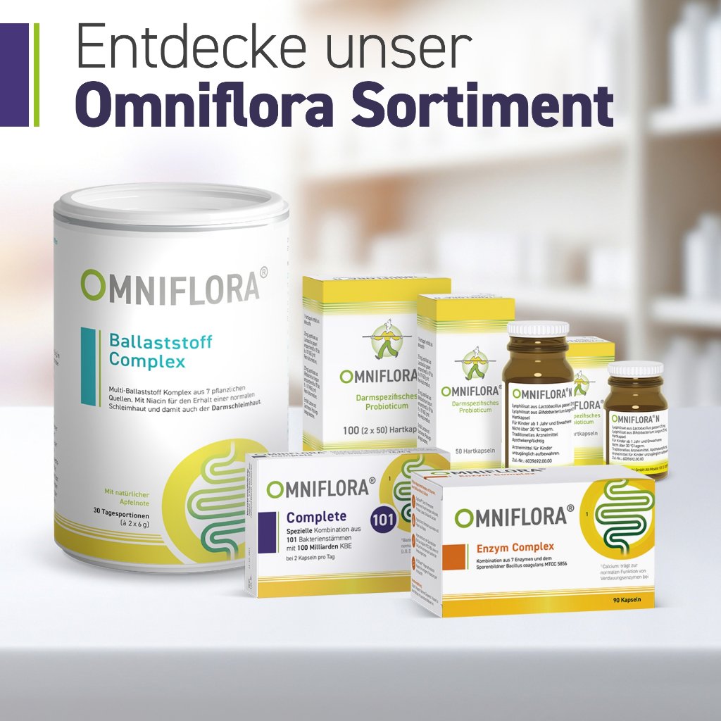 OMNIFLORA Complete 101 Bakterienstämme 100 Mrd.KBE