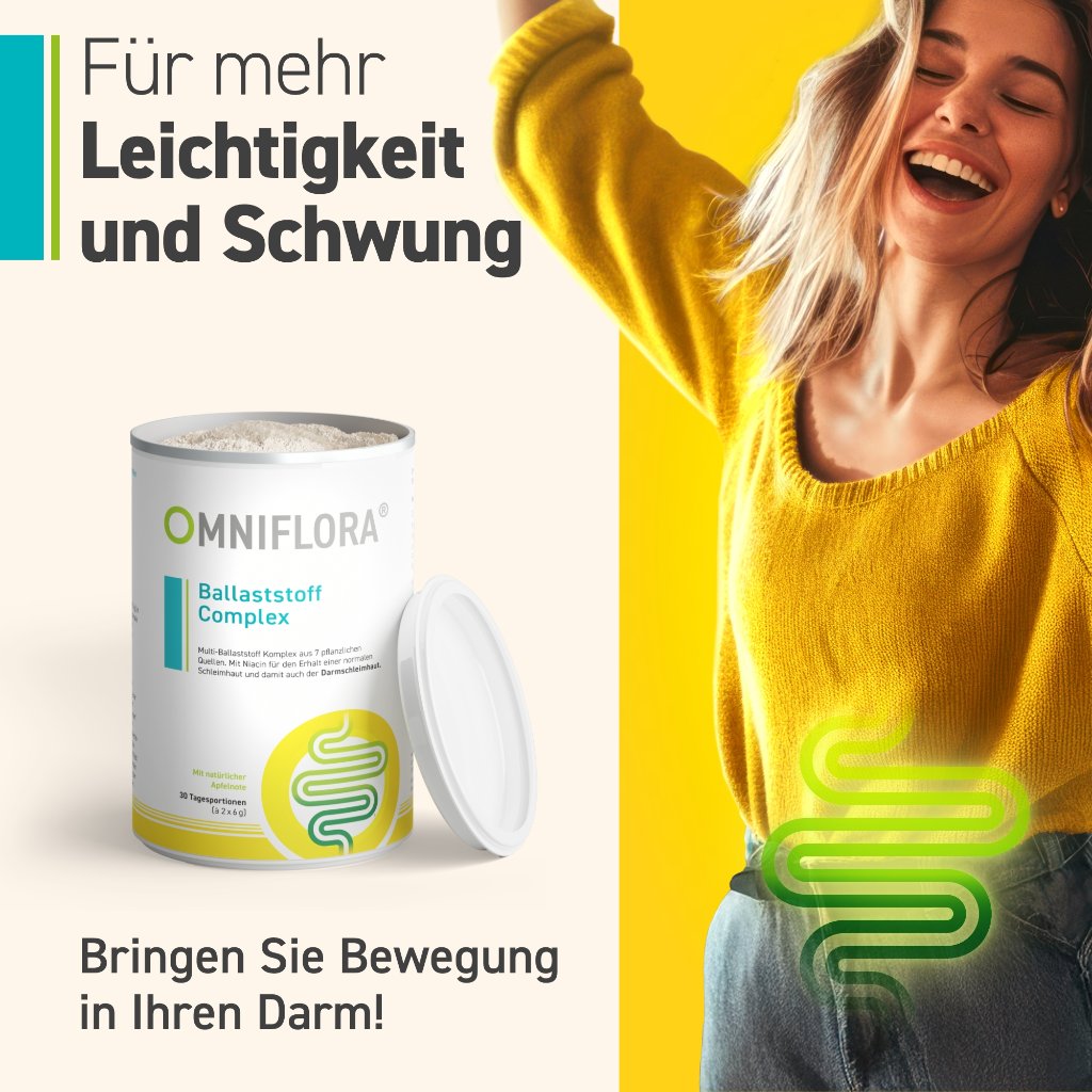OMNIFLORA® Ballaststoff Complex mit Niacin und glutenfrei