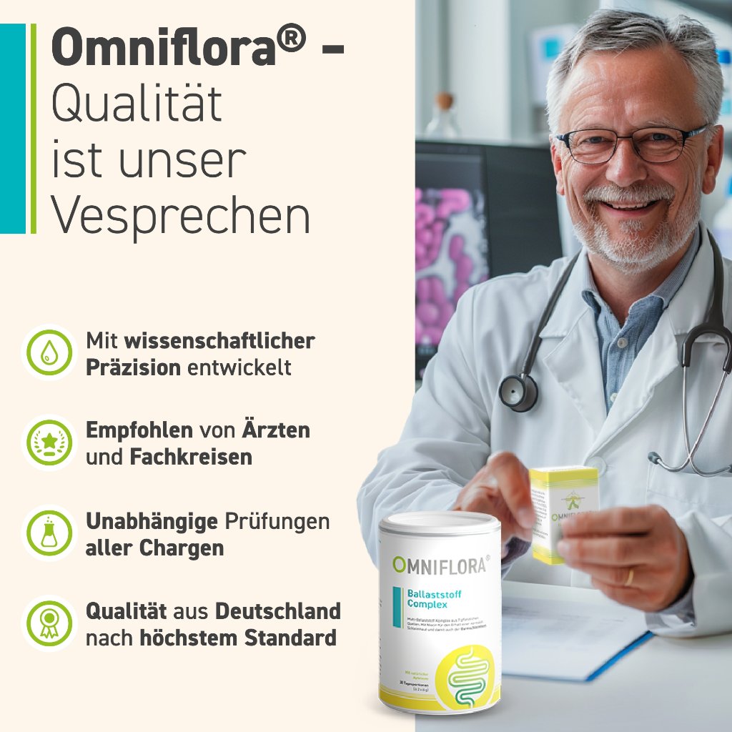 OMNIFLORA® Ballaststoff Complex mit Niacin und glutenfrei