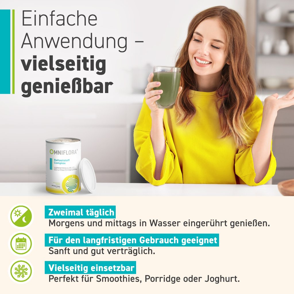 OMNIFLORA® Ballaststoff Complex mit Niacin und glutenfrei