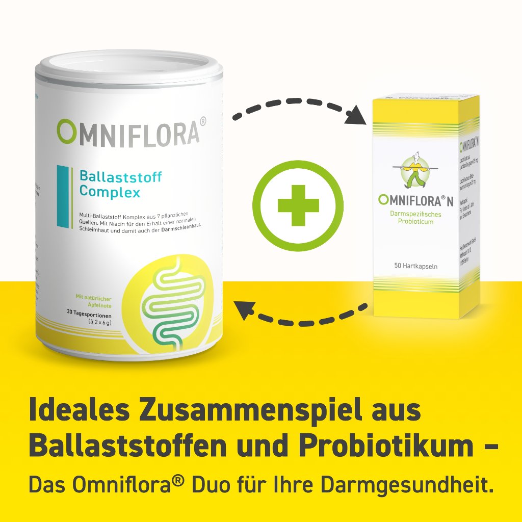 OMNIFLORA® Ballaststoff Complex mit Niacin und glutenfrei