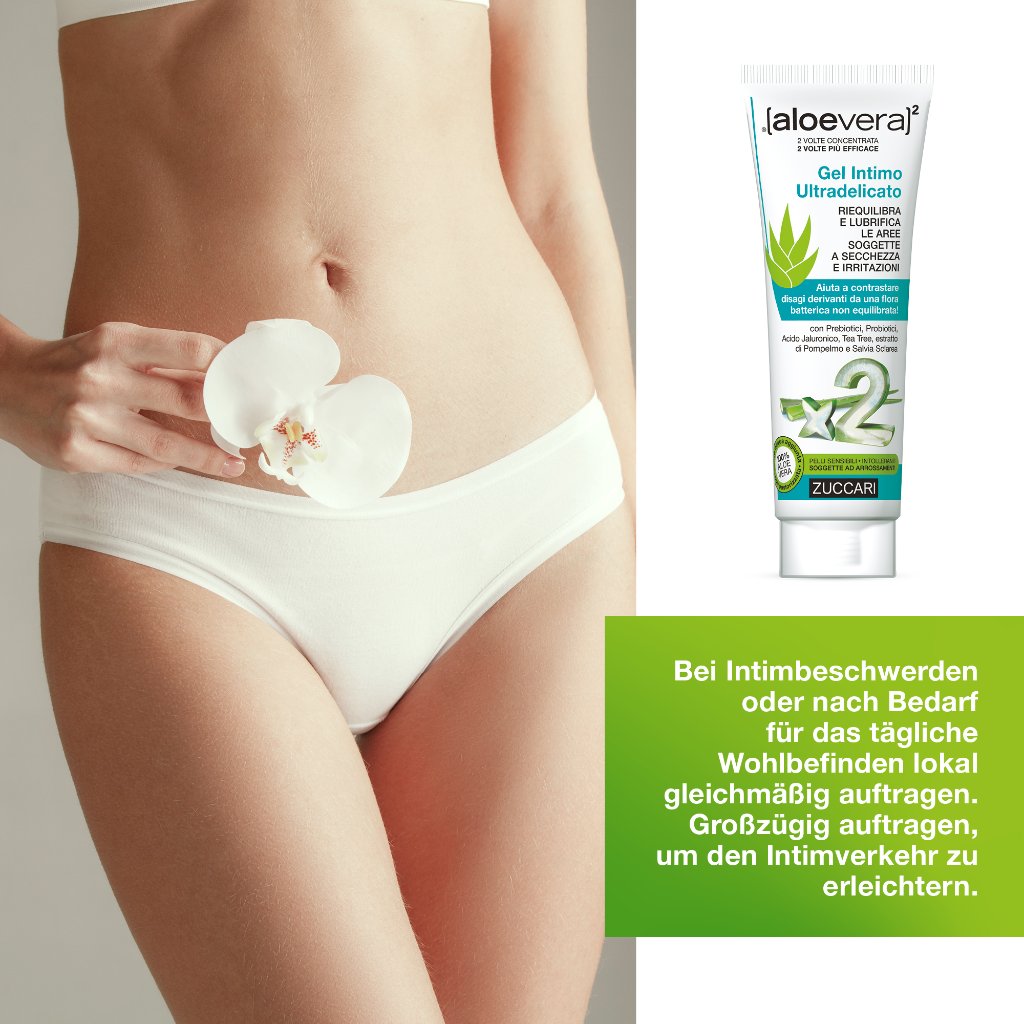 ZUCCARI [aloevera]2 Ultra-zartes Intimgel Gel